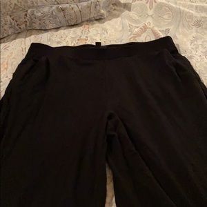 J Jill Wearever Wide Leg Knit Pants—M